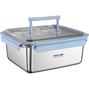 LFGB certification pure 316 stainless steel food preservation box